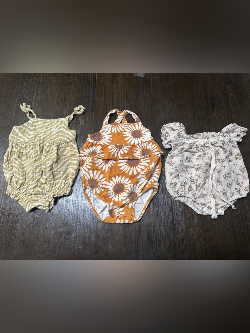 Old Navy & Carter rompers